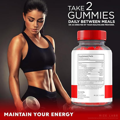 Keto Bites ACV Gummies for Advanced Weight Loss, All Natural Apple Cider Vinegar Supplement (120 Gummies)