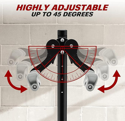 Ibera Wall Mount Hanger, Indoor Bicycle Hook Holder Storage Rack for Home or Garage