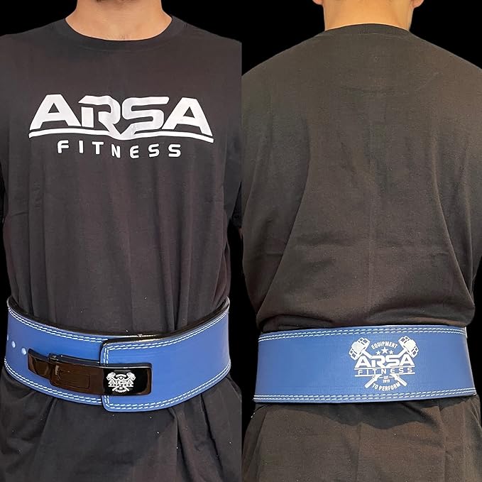 Weightlifting Adjustable Lever Belt for Men & Women 10MM Thickness 4" Width