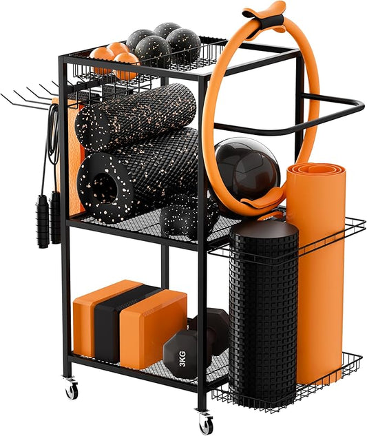 Home Gym Workout Equipment Storage system - Ideal