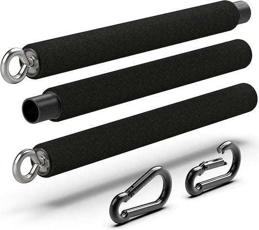 Portable Resistance Band Bar - Steel Resistance Bar 38" to 26"