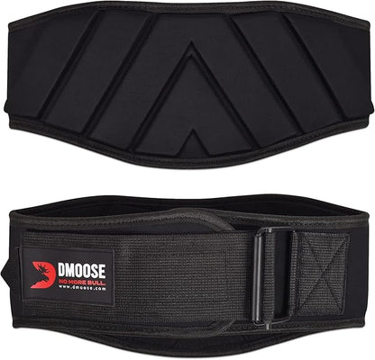 DMoose Fitness Weight Lifting Belt 6 Inch