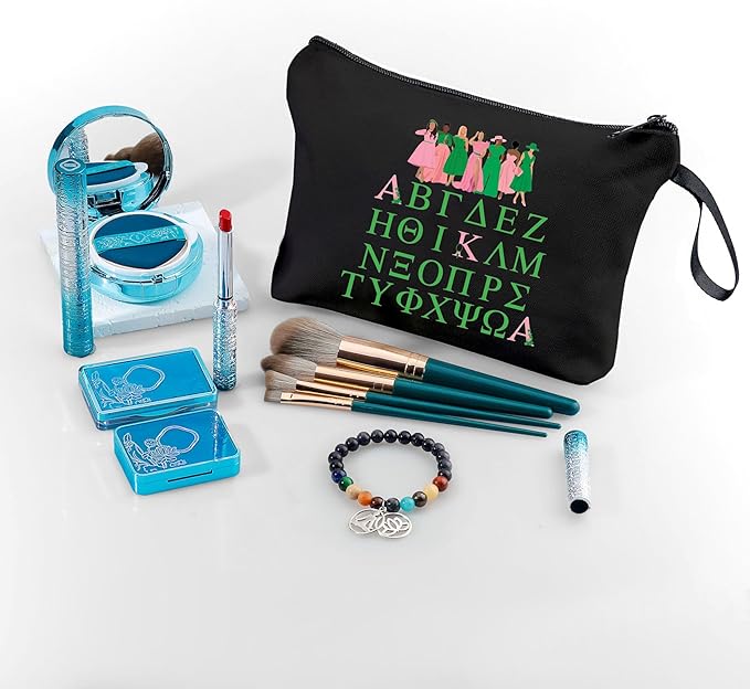 Big Little Sorority Gifts,Cool Gifts for Female Friend,Female Friend Gift Ideas,Friend Gifts for Women Birthday,Make Up Bags for Women,Sorority Gifts for Women