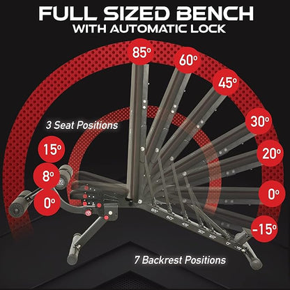 Fitness Reality 2000 Super Max XL - Adjustable 850 Pound