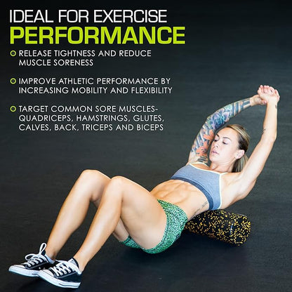 ProsourceFit High Density Foam Rollers 12 - Inches long