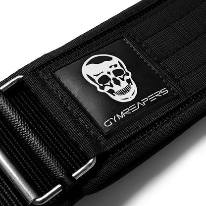 Gymreapers Quick Locking Weightlifting Belt for Bodybuilding 4 Inch