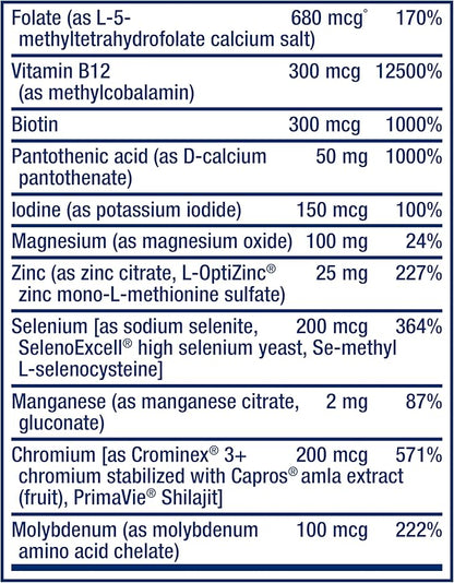 Life Extension One-Per-Day Multivitamin – Packed with Over 25 Vitamins, Minerals & Plant Extracts, Quercetin, 5-MTHF Folate & More – 1-Daily, Non-GMO, Gluten-Free – 60 Tablets