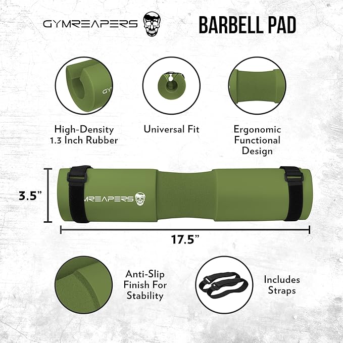 Gymreapers Barbell Squat Pad - Protective Bridge Pad