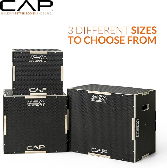 CAP Barbell 3-in-1 Plyometric Box