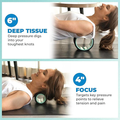 Chirp Wheel Foam Roller - Targeted Back Foam