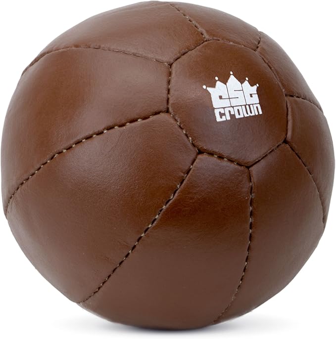 Crown Sporting Goods Vintage Soft Touch Leather Weighted