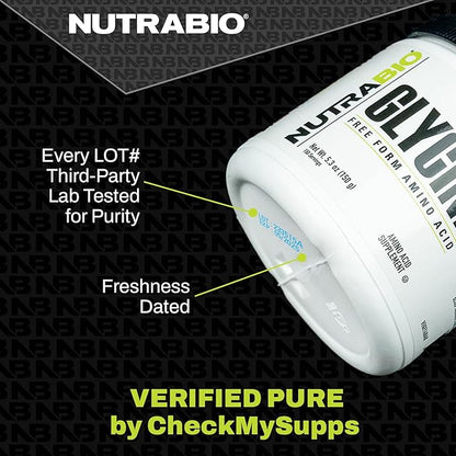 NutraBio L-Lysine Powder - Pure Grade Amino Acid - 500 Grams - Essential Amino Acid - Non-GMO - Gluten-Free - Vegan