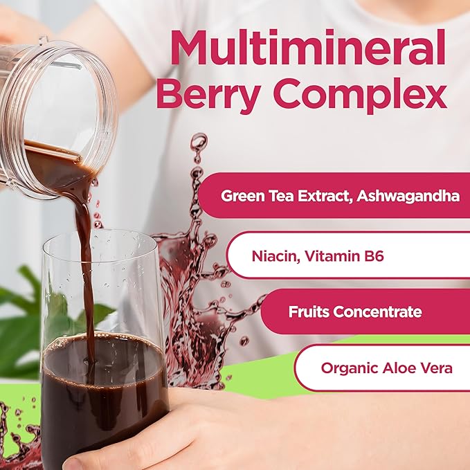 Xperia Concentrate, Liquid, Herbal Multimineral, Multivitamin for women and man, Ashwagandha, Natural Energy Boost, Agave syrup & Stevia, 30 Fl oz. (30-Day Supply)
