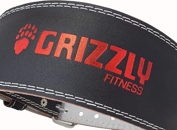 Grizzly Enforcer Padded Leather Belt 4-Inch