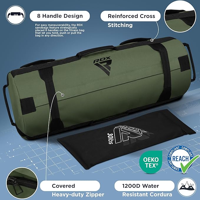 RDX Sandbag for Fitness Weights Training 5-200 LBs