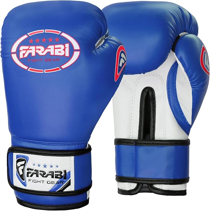 Farabi Sports Kids Boxing Gloves 4, 6, 8-oz Boxing Gloves for Kids Junior Boxing Gloves Youth Boxing Gloves Boys and Girls Boxing Training Gloves for MMA Muay Thai & Punching Bag