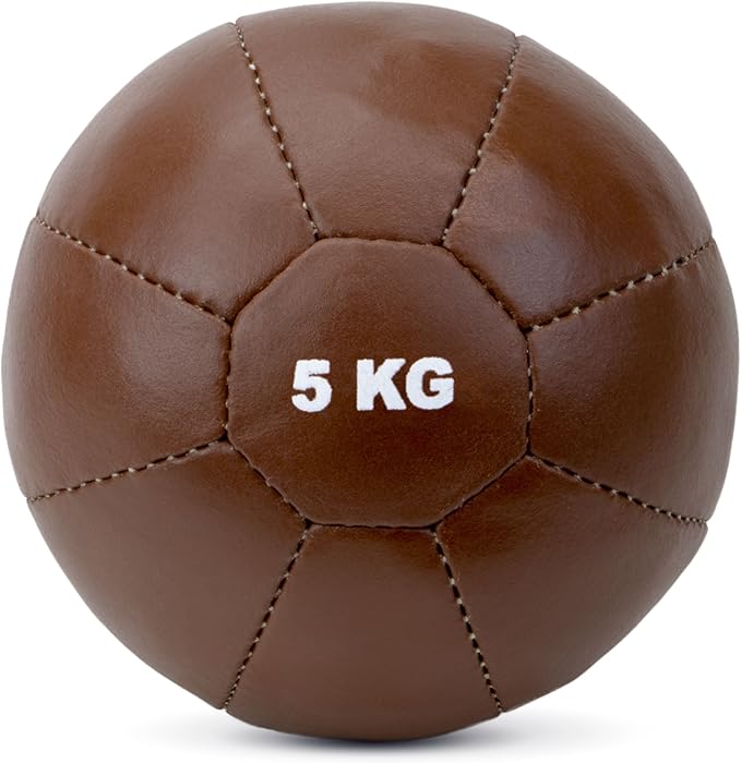 Crown Sporting Goods Vintage Soft Touch Leather Weighted