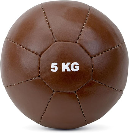 Crown Sporting Goods Vintage Soft Touch Leather Weighted
