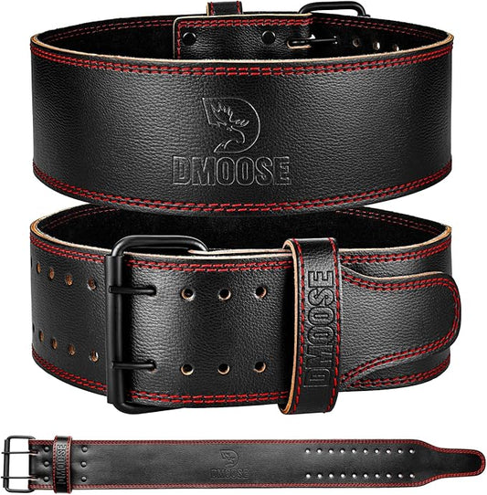 DMoose Fitness Weight Lifting Belt for Men and 5mm Thick