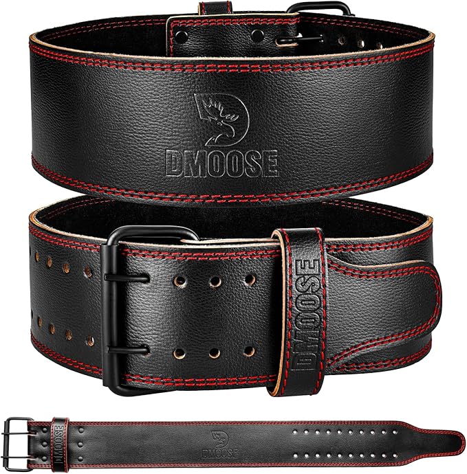 DMoose Fitness Weight Lifting Belt for Men and 5mm Thick