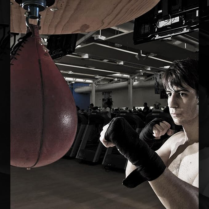 CLETO REYES Platform Leather Punching Speed Bag for Boxing, MMA, Muay Thai, Training Equipment