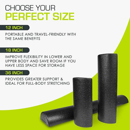 ProsourceFit High Density Foam Rollers 18 - inches