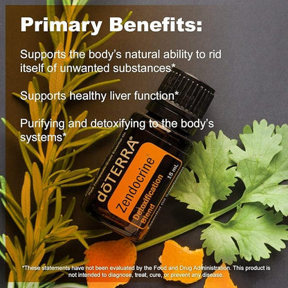 doTERRA Rosemary, Cilantro, and Juniper Berry Essential Oil - 15 mL - Detoxifying
