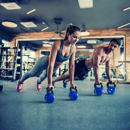 Yes4All Combo Kettlebells Vinyl Coated Weight Sets Great