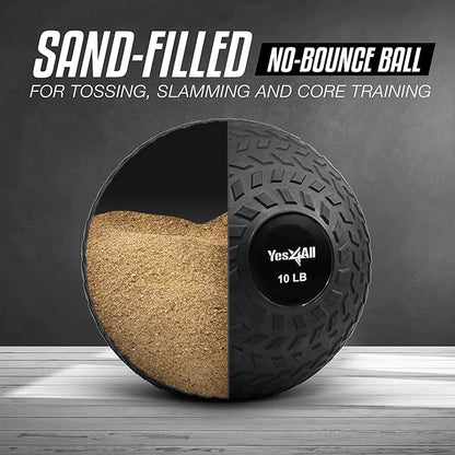 Yes4All Slam Ball 10-40lb Medicine