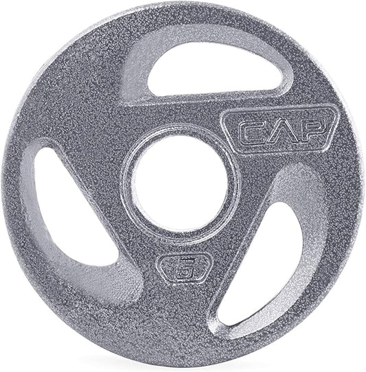 CAP Barbell 2-Inch Olympic Grip Weight Plates 5 lb