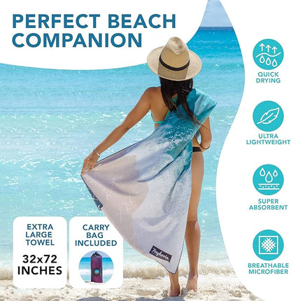 Youphoria Microfiber Travel Towel Fast Drying Lightweight -