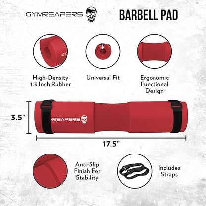 Gymreapers Barbell Squat Pad - Protective Bridge Pad