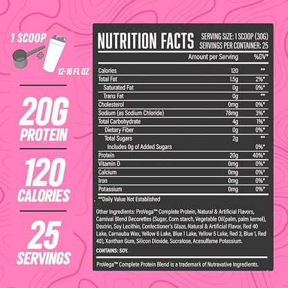 Huge Supplements Vegan Protein Powder - Birthday Cake - Superior Plant-Based Protein Powder, 20g Protein Per Serving