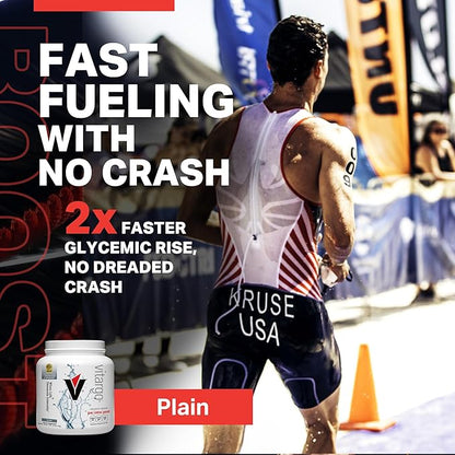 Vitargo Carbohydrate Powder | Feed Muscle Glycogen 2X Faster | 1 LB Unflavored Pre Workout & Post Workout | Carb Supplement for Recovery, Endurance, Gain Muscle Mass