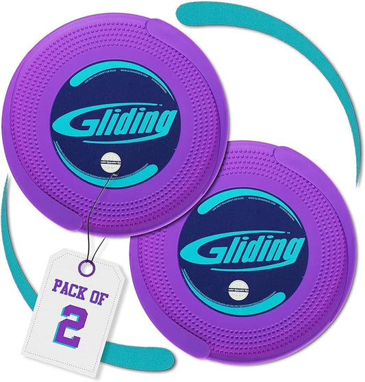 Gliding Discs for Working Out - Exercise Sliders 1 Pair, 4 Streaming