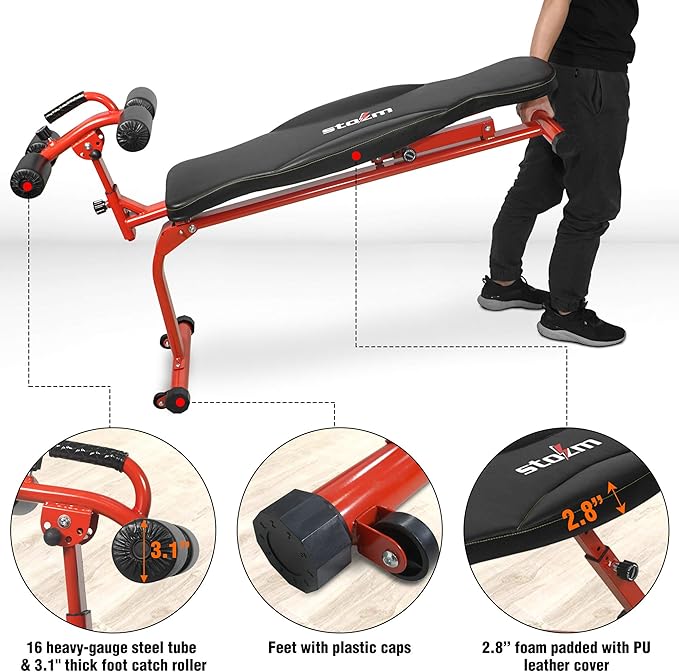 STOZM Adjustable Sit Up Bench