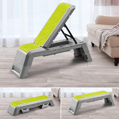 leikefitness Multifunctional Aerobic Deck with Cord Workout Platform