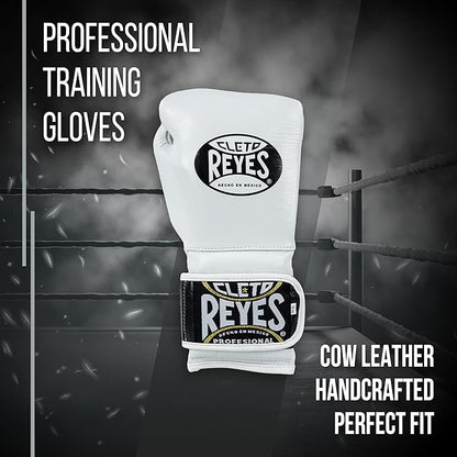 CLETO REYES Training Gloves with Leather Strap & Attached Thumb and Hook & Loop Closure