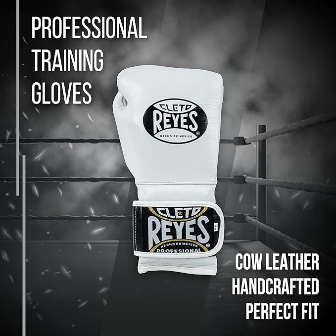CLETO REYES Training Gloves with Leather Strap & Attached Thumb and Hook & Loop Closure