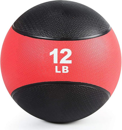 RitFit Weighted Medicine Ball - Non-Slip Rubber Shell
