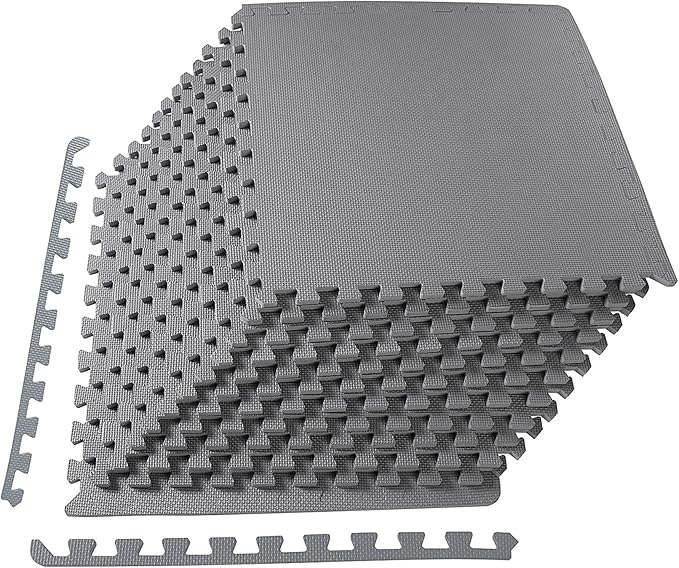 BalanceFrom Puzzle Exercise Mat with EVA Foam Interlocking