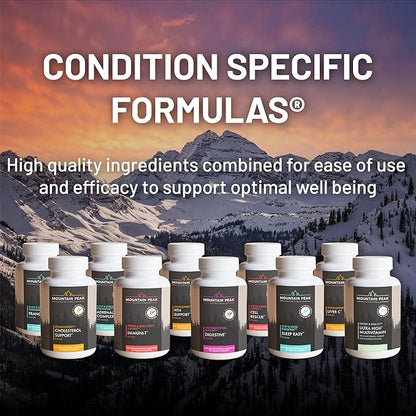 Mountain Peak Nutritionals Permeable Gut Formula - Helps Protect Stomach & Intestinal Lining - Leaky Gut & Gastro Support Supplement - Hypoallergenic Dietary Supplement (90 Vegetarian Capsules)