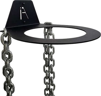 IRON AMERICAN USA Dynamax Medicine Ball Wall Mount Storage Rack, 8.5 Inches Inside Diameter, 30-lb Capacity, for Gym Exercise Sports Balls, Wall Balls and Slam Balls, Hardware Included