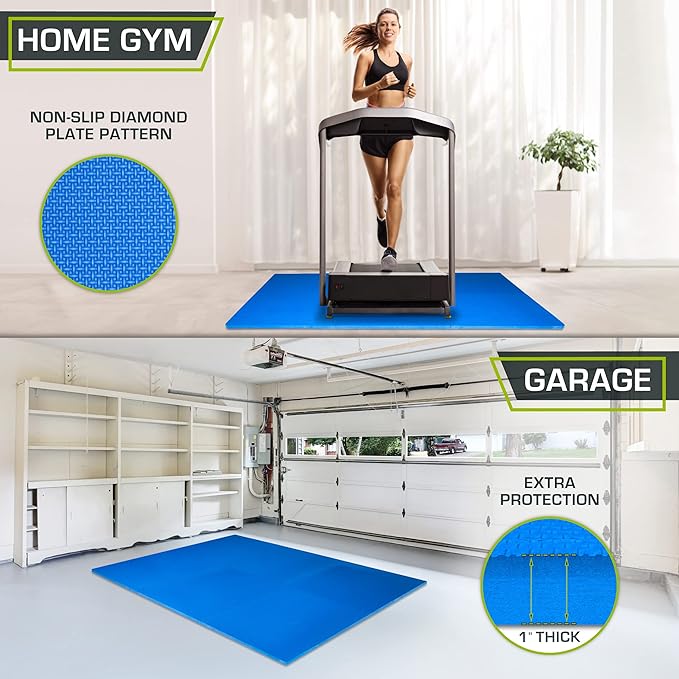 ProsourceFit Extra Thick Puzzle Exercise Mat ¾” and 1"