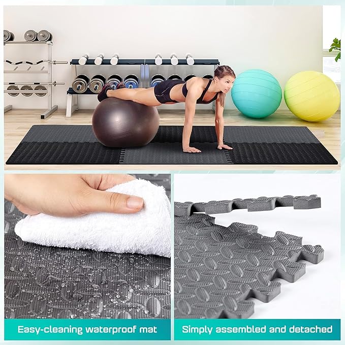 Yes4All 12, 16, 36 SQ. FT Puzzle/Interlocking Exercise