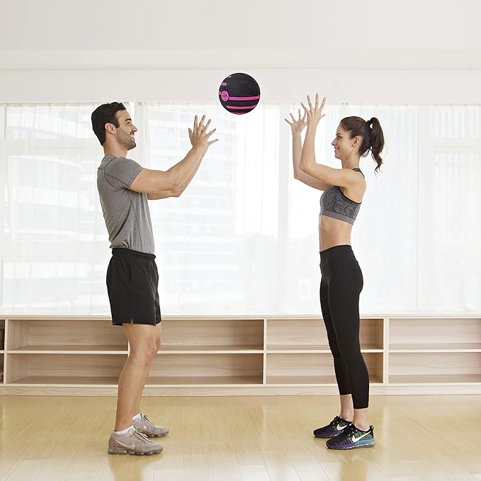 JFIT Medicine Exercise Ball with Dual Texture