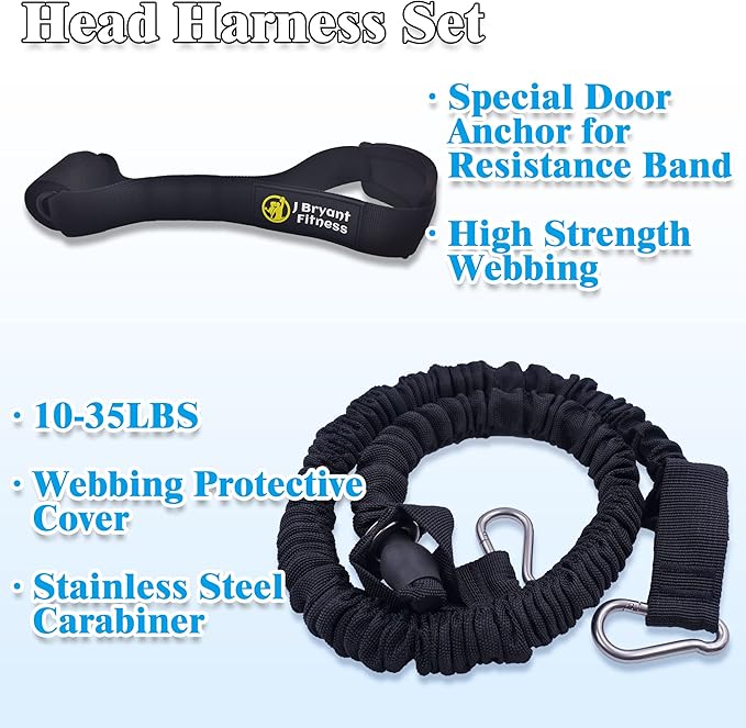 J Bryant Neck Harness Head - Weight Lifting