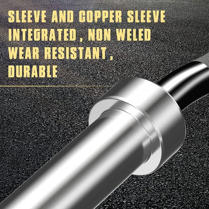 Olympic Barbell EZ Bar Curl Bar 4ft/5ft/7ft 2 Inch (300lb/330lb/400lb/700lb/1000lb/1500lb)