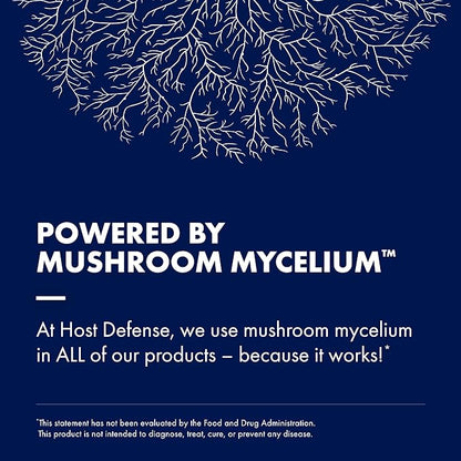 Host Defense MyCommunity Capsules - 17 Species Blend Mushroom Supplement for Immune Support - Herbal Aid with Lion's Mane, Reishi. Chaga, Cordyceps, Turkey Tail & More - 60 Capsules (30 Servings)*