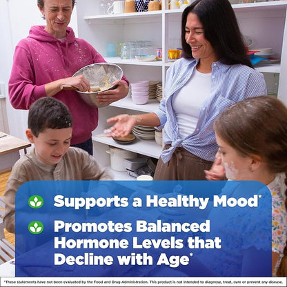 Natrol Mood & Stress DHEA 50mg With Calcium, Dietary Supplement for Balance of Certain Hormone Level and Mood Support, 60 Tablets, 60 Day Supply